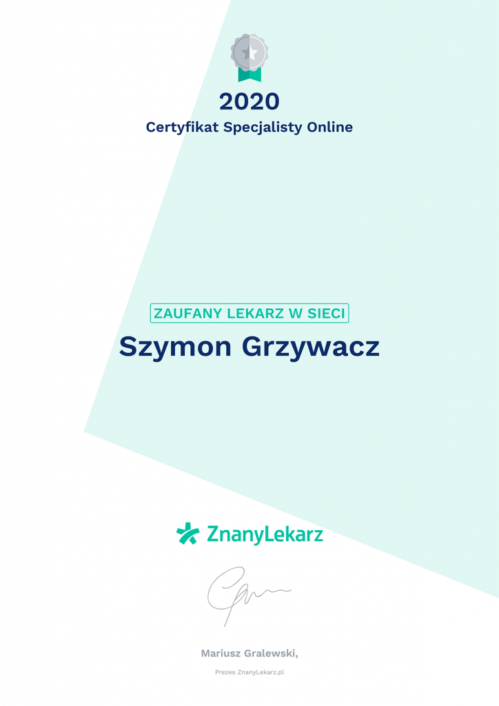 Certyfikat Zaufany Lekarz w&nbsp;Sieci